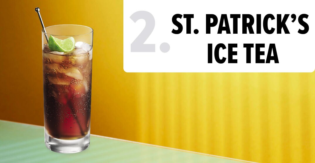 2. St. Patrick's Ice Tea